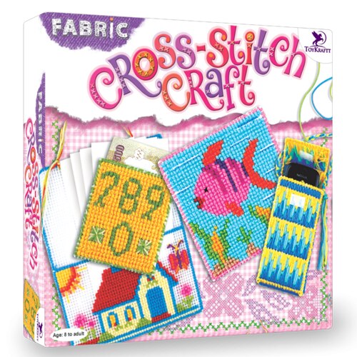 Easy Craft for Kids - Cross Stitch Craft - Patterns